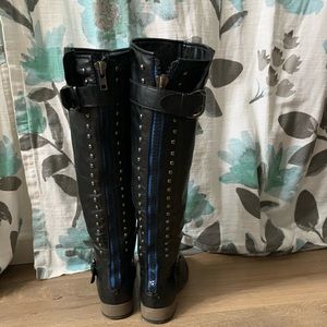 Beautiful biker boot 💙🖤